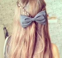 Bow Hairstyle Affiche