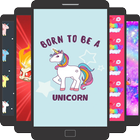 Cute Unicorn Wallpapers & Backgrounds icône
