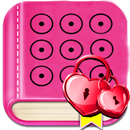Cute Secret Love Diary with Lock APK