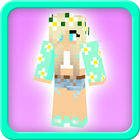 Cute minecraft skins for girls آئیکن