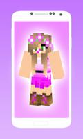 برنامه‌نما Cute minecraft skins for girls عکس از صفحه