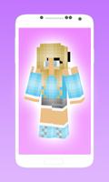 برنامه‌نما Cute minecraft skins for girls عکس از صفحه