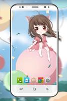 Cute Profile Wallpaper for Kawaii Couple capture d'écran 1