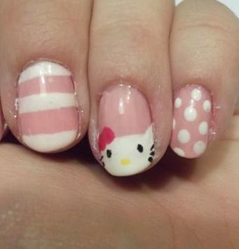 Cutest Hello Kitty Nail Art Idea For Cool Girl For Android Apk