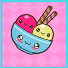 Cute Kawaii Stickers For Pictures icon