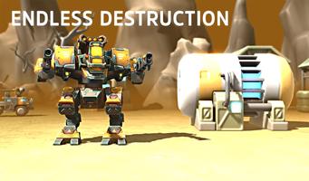 Robots War Story 3D स्क्रीनशॉट 2