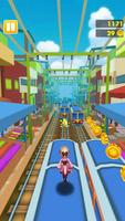 Princess Run Subway Game poster