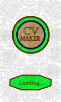 CV Maker. Affiche