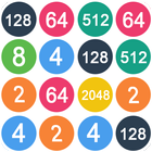 ikon 2048 Circle color Game