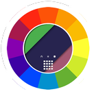 Wallpaper HD color, Multicolor ikon