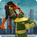 Green monster Infinity battle vs Superheroes APK
