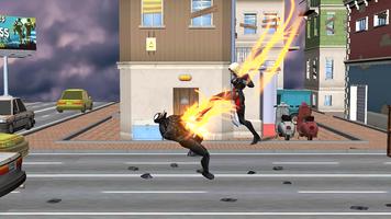 Venom Spider Superhero vs Amazing iron Spider hero syot layar 2