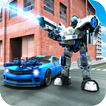 Mech Robot Car War: transform Robot shooting games