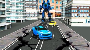 Mech Robot Car War: transform Robot shooting games ภาพหน้าจอ 3