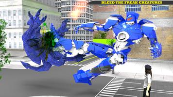 Robots Battle Mech- Jaegers vs Kaiju war monsters capture d'écran 1