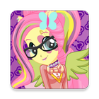 Dress Up Fluttershy MLPE ไอคอน