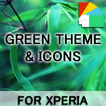 Green Leaf Theme & Icons