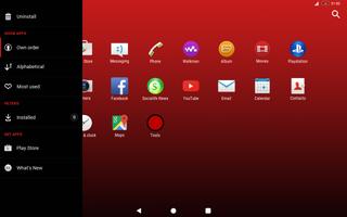 Red in Dark Theme Screenshot 2