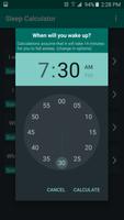 برنامه‌نما Sleep Calculator عکس از صفحه