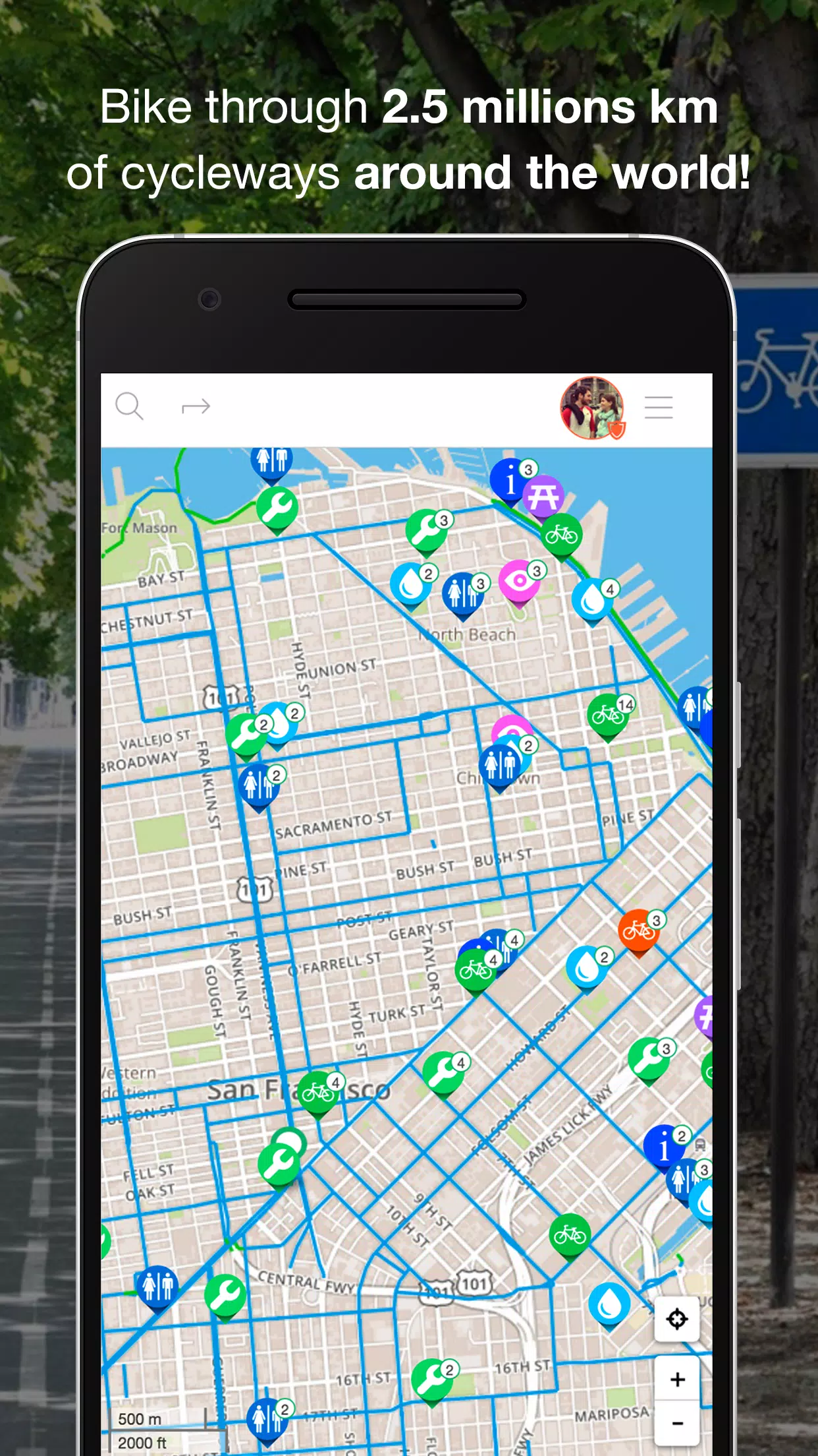 CycleMap : Bike Route Planner APK for Android Download