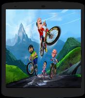 Motu Patlu Bike Cycling poster