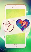 Stylish Text Photo Frames poster