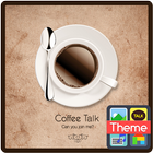 Cyan Coffee Talk (S)-icoon