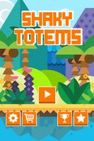 Shaky Totems - Tower Builder Affiche