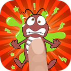 Sneaky Roach - Smash Bugs Free icône