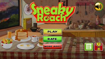 Sneaky Roach - Smash Bugs Free poster