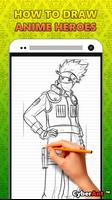 How to Draw Anime SuperHeroes Ekran Görüntüsü 2