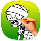 How to Draw Plants vs Zombies icon