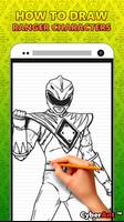 How to Draw Power Rangers screenshot 3