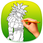How to Draw Dragon Ball Z Easy أيقونة