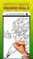 How to Draw Dragon Ball Z Easy Affiche