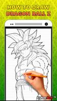 How to Draw Dragon Ball Z Easy تصوير الشاشة 1