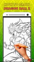 How to Draw Dragon Ball Z Easy تصوير الشاشة 2