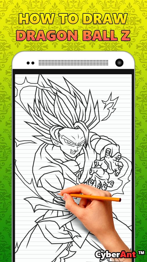 How To Draw Dragon Ball Z Easy For Android Apk Download