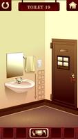 برنامه‌نما 100 Toilets “room escape game” عکس از صفحه