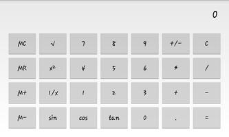 Basic Calculator capture d'écran 1