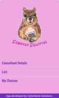 Scentsy Squirrel Plakat