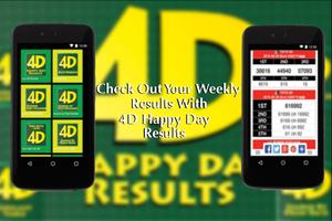 4D Happy Day Results Affiche