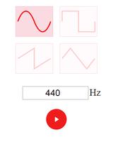 Simple tone generator free पोस्टर