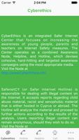 برنامه‌نما Cyberethics "HotHelp" عکس از صفحه