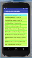 Canadian PostCode Search الملصق