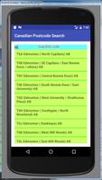Canadian PostCode Search capture d'écran 2