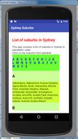 Suburbs in Sydney скриншот 2