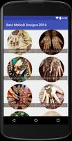 Top Mehndi Designs 2016 poster