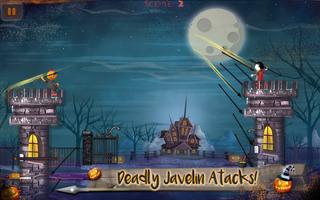 Halloween Fighting: Javelin Throw Masters Affiche