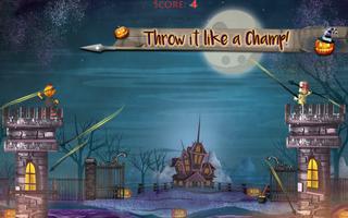 Halloween Fighting: Javelin Throw Masters capture d'écran 2